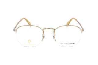 David Beckham Db 1087 Men Gold Round Eyeglasses