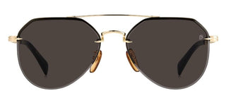 David Beckham DB 1090/G/S men Gold Pilot Sunglasses