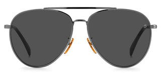 David Beckham DB 1102/F/S men Grey Pilot Sunglasses