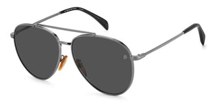 David Beckham DB 1102/F/S men Grey Pilot Sunglasses