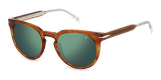 David Beckham DB 1112/S men Brown Geometric Sunglasses