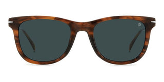 David Beckham DB 1113/S men Brown Squared Sunglasses