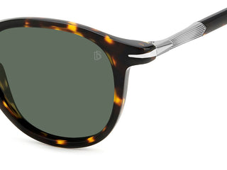 David Beckham DB 1114/S men Havana Geometric Sunglasses