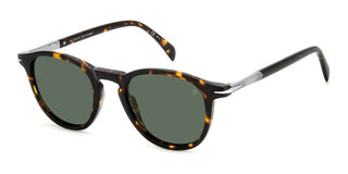 David Beckham DB 1114/S men Havana Geometric Sunglasses