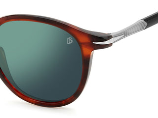 David Beckham DB 1114/S men Brown Geometric Sunglasses