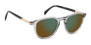 David Beckham DB 1114/S men Grey Geometric Sunglasses