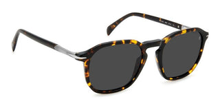 David Beckham DB 1115/S men Havana Squared Sunglasses