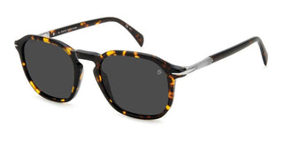 David Beckham DB 1115/S men Havana Squared Sunglasses