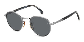 David Beckham DB 1116/S men Grey Round Sunglasses
