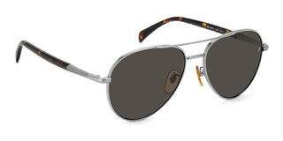 David Beckham DB 1118/G/S men Grey Pilot Sunglasses