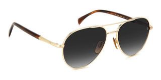 David Beckham DB 1118/G/S men Gold Pilot Sunglasses