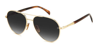 David Beckham DB 1118/G/S men Gold Pilot Sunglasses