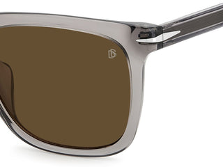 David Beckham DB 1120/F/S men Grey Squared Sunglasses