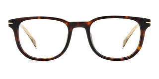 David Beckham DB 1123 men Havana Squared Eyeglasses