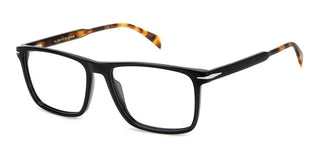 David Beckham DB 1124 men Havana Squared Eyeglasses