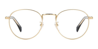 David Beckham DB 1127 men Gold Round Eyeglasses