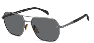 David Beckham DB 1128/G/S men Ruthenium Pilot Sunglasses