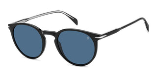 David Beckham Db 1139/s Men Black Round Sunglasses