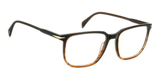 David Beckham Db 1141 Men Brown Rectangle Eyeglasses