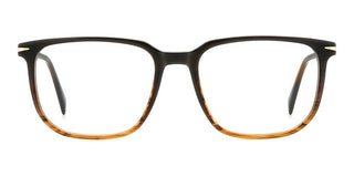 David Beckham Db 1141 Men Brown Rectangle Eyeglasses
