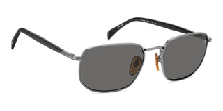 David Beckham Db 1143/s Men Grey Rectangle Sunglasses