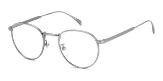 David Beckham DB 1147 men Ruthenium Round Eyeglasses