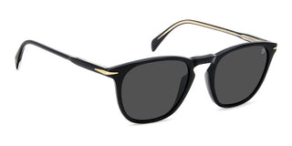David Beckham Db 1160/s Men Black Rectangle Sunglasses