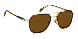 David Beckham Db 1161/s Men Havana Squared Sunglasses