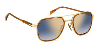 David Beckham Db 1161/s Men Havana Squared Sunglasses
