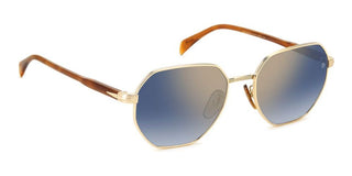 David Beckham Db 1162/f/s Men Gold Geometric Sunglasses