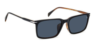 David Beckham Db 1163/f/s Men Black Rectangle Sunglasses