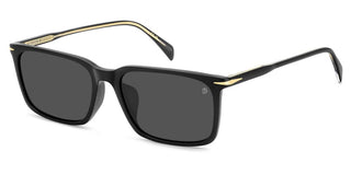 David Beckham DB 1163/F/S men Black Rectangle Sunglasses