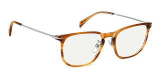David Beckham DB 1169/G men Havana Squared Eyeglasses