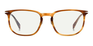 David Beckham DB 1169/G men Havana Squared Eyeglasses