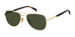 David Beckham Db 1175/s Men Gold Pilot Sunglasses