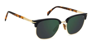David Beckham Db 1176/g/s Men Black Rectangle Sunglasses