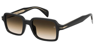 David Beckham DB 1179/S men Black Rectangle Sunglasses