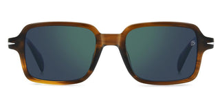 David Beckham DB 1179/S men Brown Rectangle Sunglasses