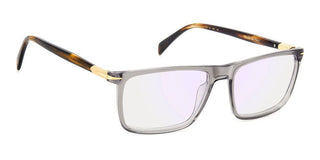 David Beckham Db 1181 Men Grey Rectangle Eyeglasses