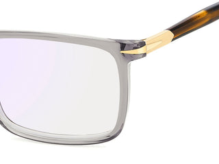 David Beckham Db 1181 Men Grey Rectangle Eyeglasses