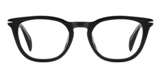 David Beckham Db 1186/f Men Black Geometric Eyeglasses