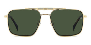 David Beckham DB 1187/G/C men Gold Rectangle Sunglasses