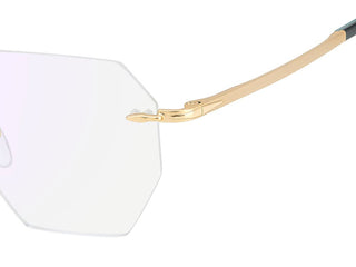 David Beckham Db 1189 Men Gold Geometric Eyeglasses