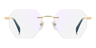 David Beckham DB 1189 men Gold Geometric Eyeglasses