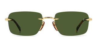 David Beckham Db 1195/s Men Gold Rectangle Sunglasses