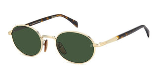 David Beckham Db 1196/s Men Gold Oval Sunglasses