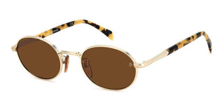 David Beckham Db 1196/s Men Gold Oval Sunglasses