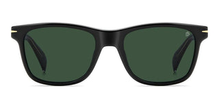 David Beckham Db 1197/s Men Black Rectangle Sunglasses