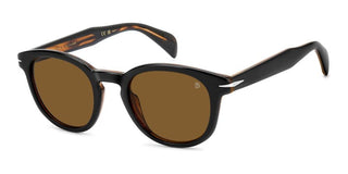 David Beckham Db 1198/s Men Black Pantos Sunglasses