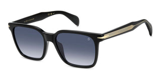David Beckham Db 1199/g/s Men Black Squared Sunglasses
